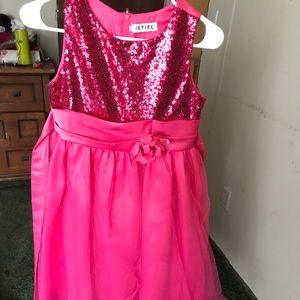 Girls size 12 t-length pageant dress